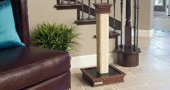 Cat Scratchpost - a very expensive scratch post that can cost up to $380