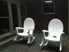 Our rocking chairs - These are our rocking chairs