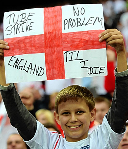 I am an English fan. So I will want my team to win - I am an English fan. So I will want my team to win the Euro 2012!