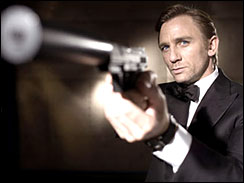 Daniel Craig - The New James Bond, 007 - This is a recent photo of The man who is going to be 'Bond....James Bond', starting with the film 'Casino Royale', in Indian theatres from Nov.18 onwards.