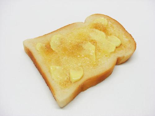 Buttered toast - Toast with lots of butter