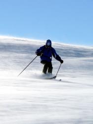 skiing - this is an image of somebody skiing.