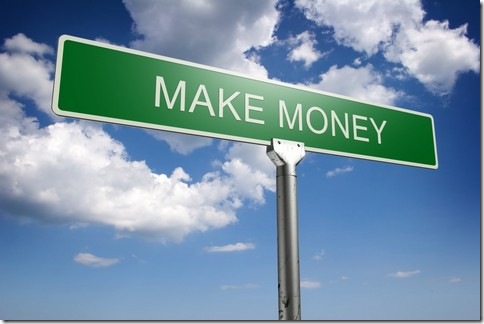 Make Money - Make money street sign
