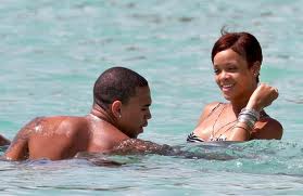Rihanna and Chris Brown - Rihanna and Chris Brown on happier times together.