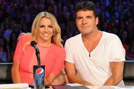 Britney Spears and Simon Cowell - Britney Spears and Simon Cowell are both judges in the X-factor USA Britney Spears and Simon Cowell - Britney Spears and Simon Cowell are both judges in the X-factor USA
