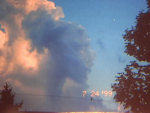 Mother Nature In Her Glory - Taken in July, 1999 of severe thunderstorm approaching.