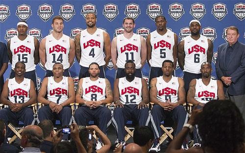 Team USA Lineups - A very strong opponent for the rest of the world indeed. 