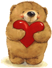 picture of a bear - I thought it was cute.  It represents love.