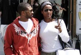 Usher and ex-wife Tameka Foster - In the photo is Usher and his now ex-wife Tameka Foster on good times.