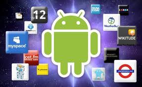 Android apps - a photo of Android apps
