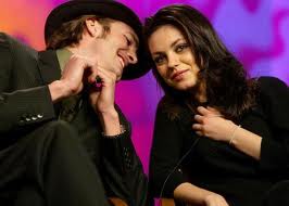Mila Kunis and Ashton Kutcher - They are getting linked romantically to each other although both have denied it and simply said that they were just friends.