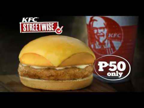 Streetwise Cheese Top Burger - Chicken burger "reinvented"? -- with cheese, instead of having it with the patty, is placed on top of the bun