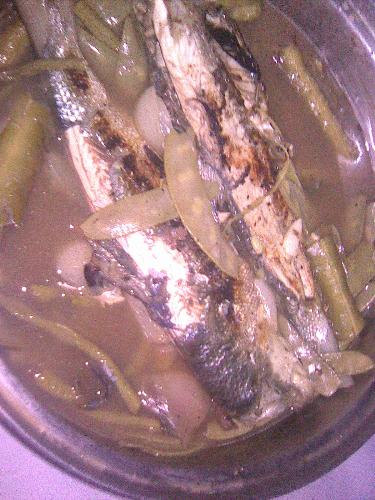 Fish stew - This is a fish cooked in vinegar