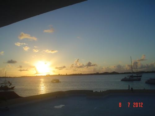 Sunset at St. Maarten - A sunset for Debbie.