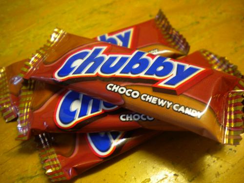 Chubby - A picture of chocolate flavored chubby 
