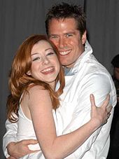 Mr. and Mrs. Denisof or Mr. & Mrs. Hannigan? Alexi - married in 2003, now with two children, the happy couple proves that not all actor-&-actress couples end in divorce so soon ... but how long can they hang on? (cue climactic organ-music a la 'bum Bum BUMMMMM')