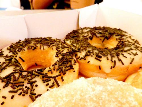 Doughnuts - Doughnuts in traditional round shape