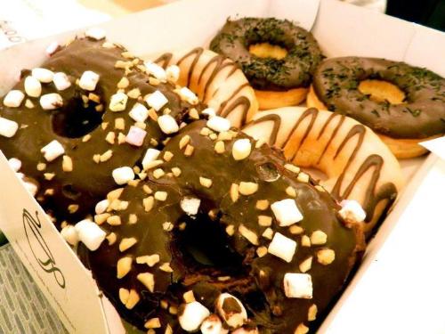 Doughnuts - Chocolatey and nutty