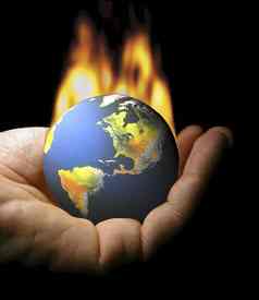 World is on fire - our sweet world is on fire.