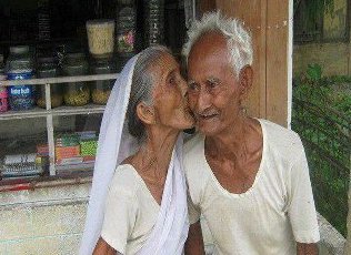 old couple - this couple is prestige concious