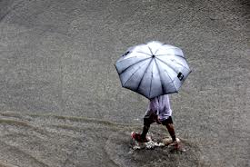 rain - flood in manila