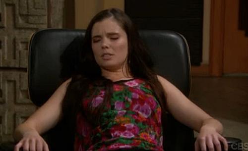 Jessica Heap - Jessica Heap as Eden on The Young and the Restless in hypnosis session.