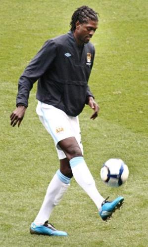 Emmanuel Adebayor is a decent striker with proven  - Emmanuel Adebayor is a decent striker with proven scoring records.