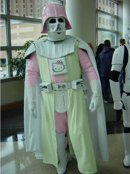Hello Vader - A Hello Kitty-themed Darth Vader outfit