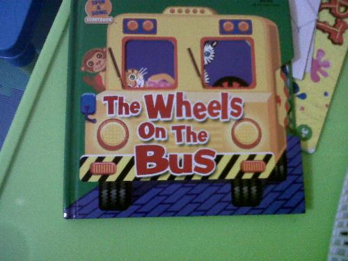 The Wheels On The Bus - It's my son's newest favorite book. Originated from the nursery rhyme 'The Wheels on The Bus.'