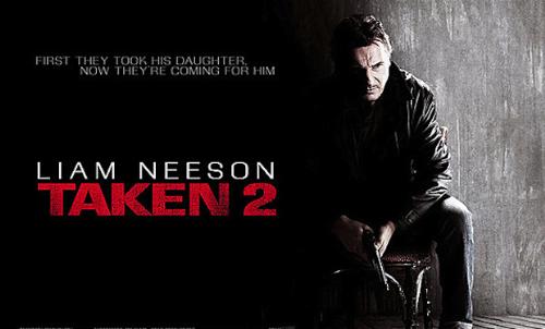 Taken 2 - Liam Neeson's Taken 2 premiering in October 2012.