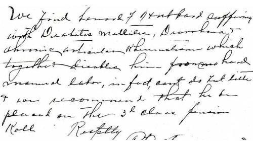 Handwriting. - When you try to decipher. Handwriting. - When you try to decipher.
