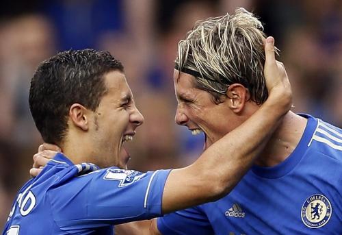 Eden Hazard played well and brought out the best f - Eden Hazard played well and brought out the best from Fernando Torres