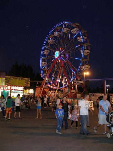 California State Fair 2012 - A picture of one of the rides at the state fair.