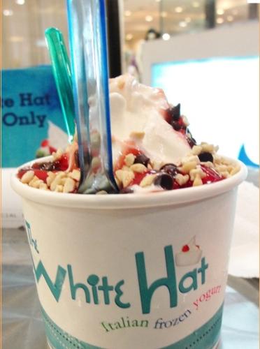 for the sweet tooths - this is white hat&#039;s frozen yogurt..have you tried it?