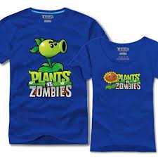 clothes  - Cute plants vs. zombies couple shirt.