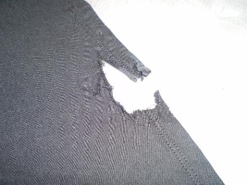 Pickles chewed the hem of my skirt. - Not any skirt but my newest asnd now most favourite skirt. Please help with ideas.