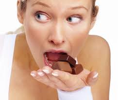 addiction to chocolate - addiction could be good or bad depending on the level of abuse