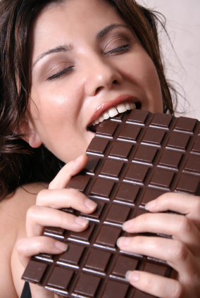 chocolates is very addicitng - chocolate has anti-depressant agent