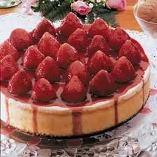 cheese cake - Yummy strawberry cheese cake!