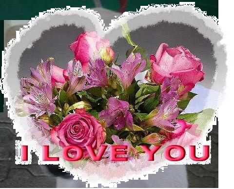 I love You Bouquet - Bouquet of flowers for the one I love