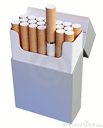 Pack of Cigarette - http://www.google.com.ph/imgres?q=image+of+cigarette+pack&hl=en&sa=X&biw=1024&bih=679&tbm=isch&prmd=imvnsu&tbnid=N-Wlu9G9ePo6GM:&imgrefurl=http://www.dreamstime.com/royalty-free-stock-photos-cigarette-pack-image13800698&docid=J_8Oqwa2xLjqWM&imgurl=http://www.dreamstime.com/cigarette-pack-thumb13800698.jpg&w=360&h=450&ei=oNlbUMTjEqaSiAeUyoCYCA&zoom=1&iact=hc&vpx=469&vpy=132&dur=4085&hovh=251&hovw=201&tx=97&ty=146&sig=102815183323077484475&page=1&tbnh=156&tbnw=127&start=0&ndsp=15&ved=1t:429,r:2,s:0,i:74