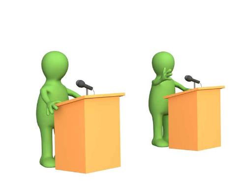 Logic - Debate is a fight of logic.