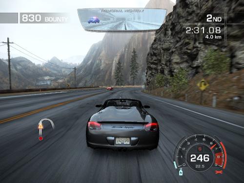Need for Speed Porsche - Driving through the mountains being chased!