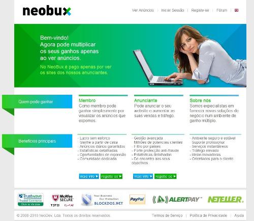 neobux - paid to click..