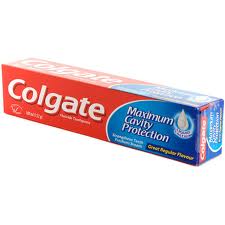 Colgate Toothpaste - This is our favourite toothpaste brand