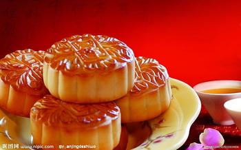 mooncakes - These are typically mooncakes in China