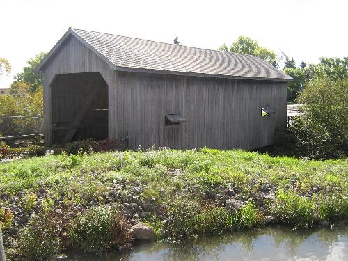 New Brunswick is known for covered bridges. - Thankfully their little tourist village included on and I thought it made a really nice picture. There are the occasional covered bridge in other parts of Canada especially Quebec but here they are quite common. New Brunswick is known for covered bridges. - Thankfully their little tourist village included on and I thought it made a really nice picture. There are the occasional covered bridge in other parts of Canada especially Quebec but here they are quite common.