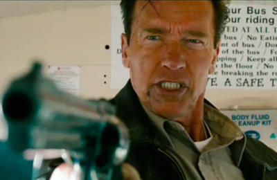 He's back - Arnold in The Last Stand He's back - Arnold in The Last Stand