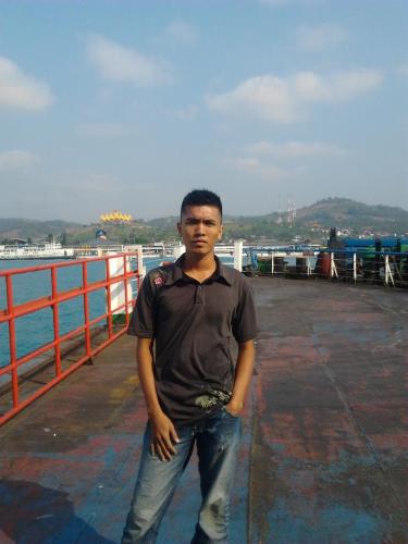 This photo of my trip - This is a photo of my trip using the ship through the straits of Sunda, and is located in Lampung, Indonesia,

just a one photos, :D