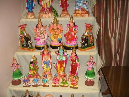 dolls golu - keeping dolls golu